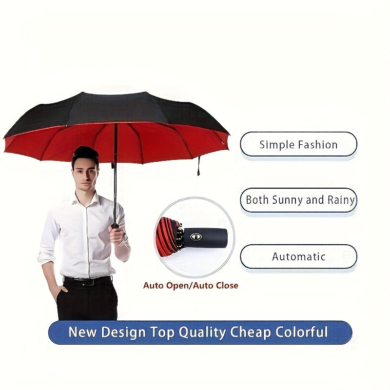10 Bone Mini Folding Umbrella 10 Bone Mini Folding Umbrella, Waterproof, Portable, Casual Style, Sun Protection, Iron, Plastic Frame, 170T Sun Protection Fabric - The Ideal Gift for Friends