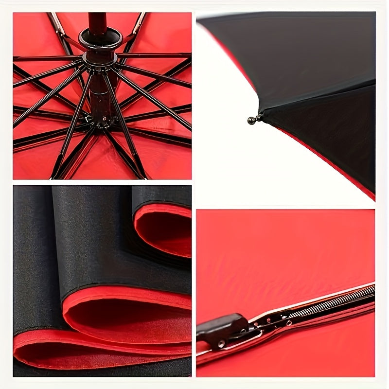 10 Bone Mini Folding Umbrella 10 Bone Mini Folding Umbrella, Waterproof, Portable, Casual Style, Sun Protection, Iron, Plastic Frame, 170T Sun Protection Fabric - The Ideal Gift for Friends