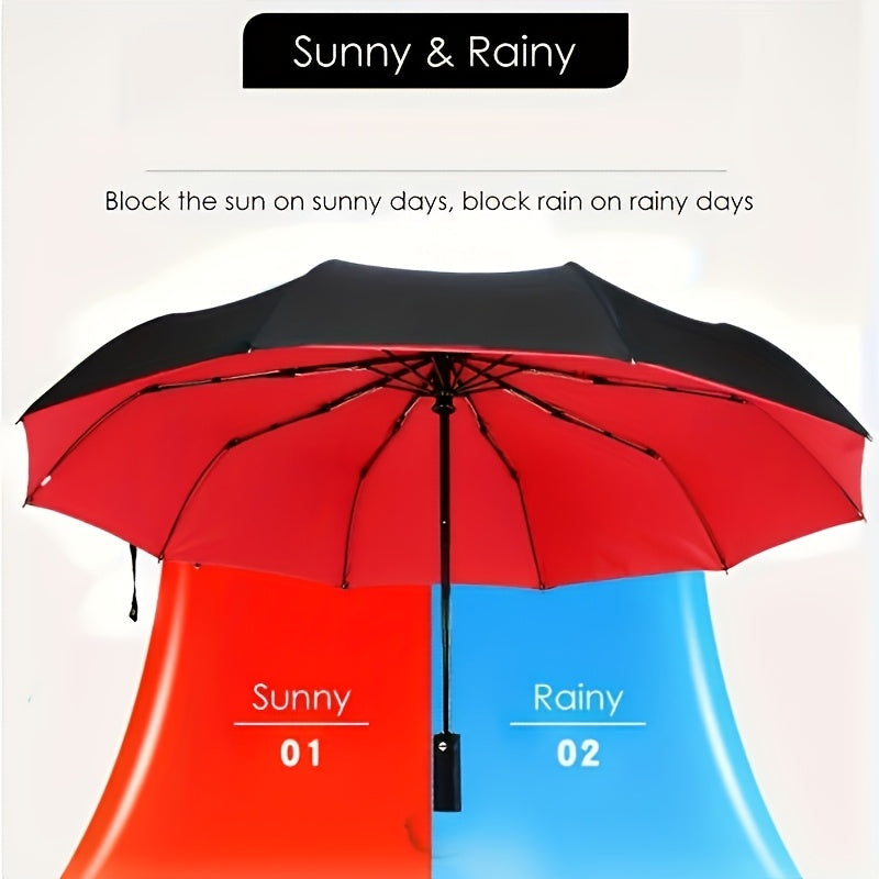 10 Bone Mini Folding Umbrella 10 Bone Mini Folding Umbrella, Waterproof, Portable, Casual Style, Sun Protection, Iron, Plastic Frame, 170T Sun Protection Fabric - The Ideal Gift for Friends